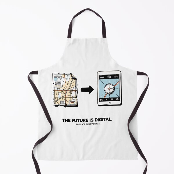 Item preview, The Future is Digital Embrace The Upgrade designed and sold by Frank Ring.