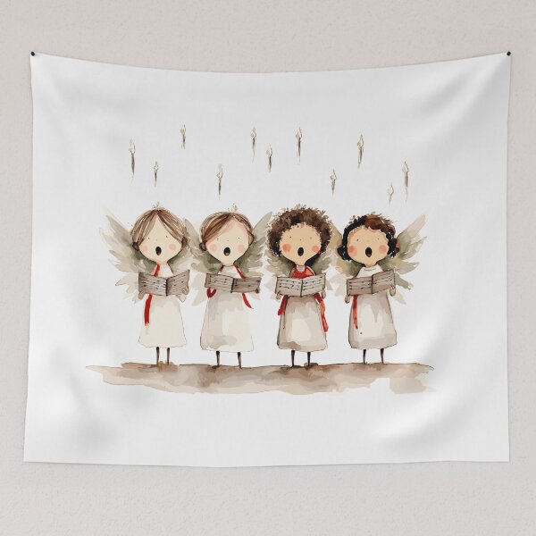 Item preview, Cute Angels Singing designed and sold by Liededrom..