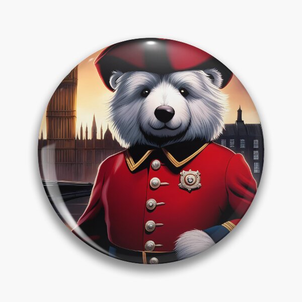 Artikelvorschau, Teddy als Chelsea-Rentner in London entworfen und verkauft von Colin Bentham.