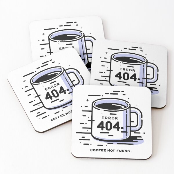 Item preview, Error 404 Café no encontrado designed and sold by Frank Ring.