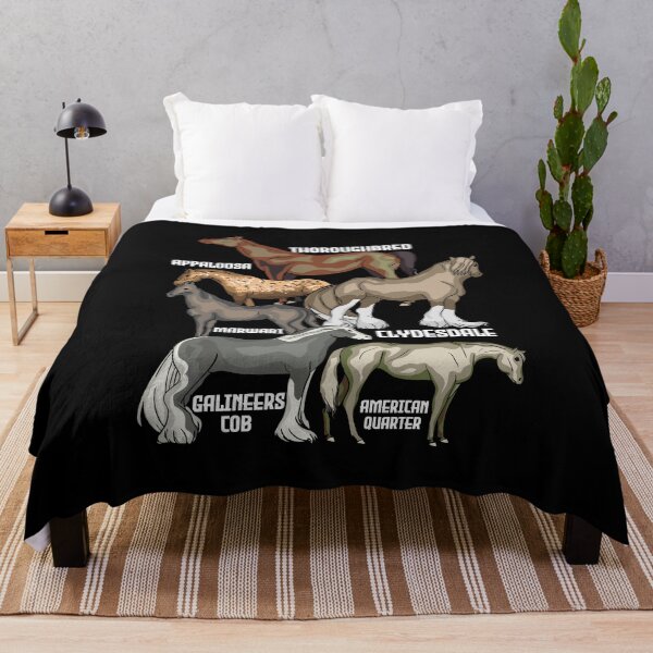 Item preview, Horse Breeds Horse Riding Gift Women Horses designed and sold by DSWShirts.