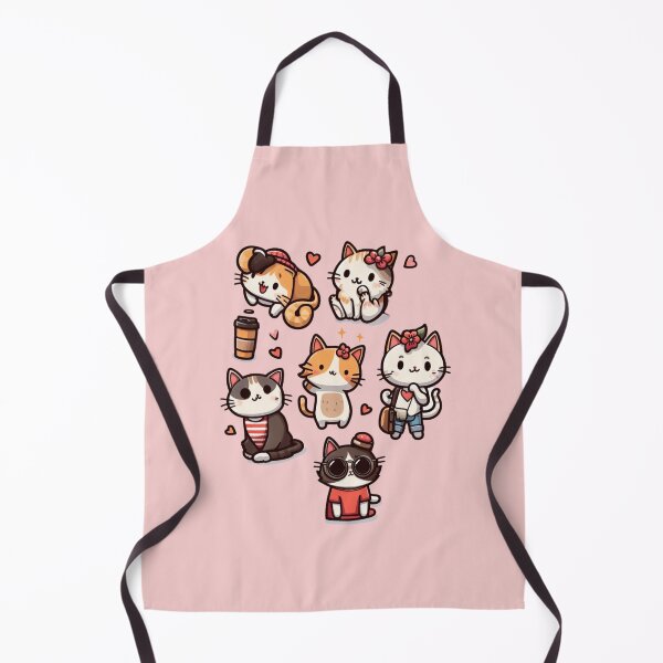 Item preview, Collection of cute and pretty cats. Several Meow stickers designed and sold by Miya-ArtShop.