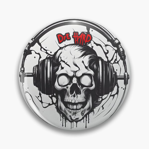 Item preview, Die Hard Skull designed and sold by Designorigin.
