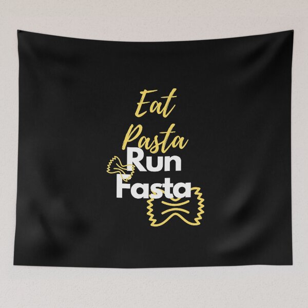 Item preview, Eat Pasta Run Fasta designed and sold by GwagyArt.