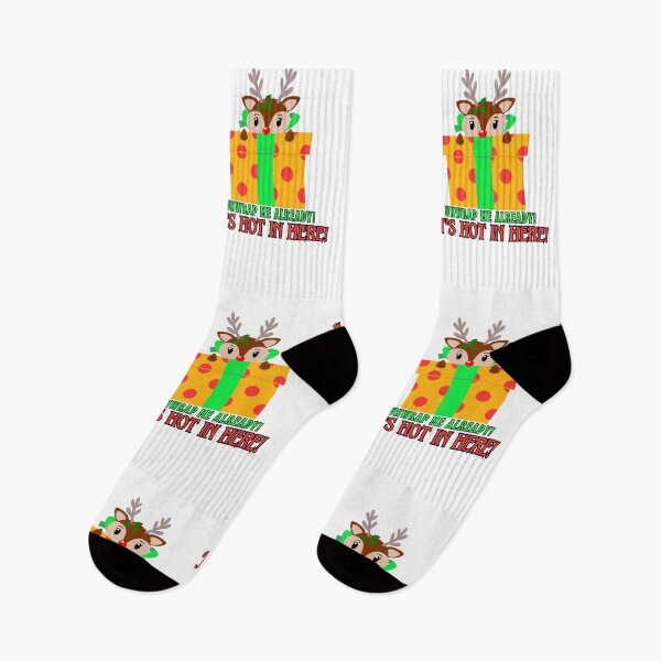 Item preview, UNWRAP ME ALREADY! IT'S HOT IN HERE! designed and sold by JDKGWorld.