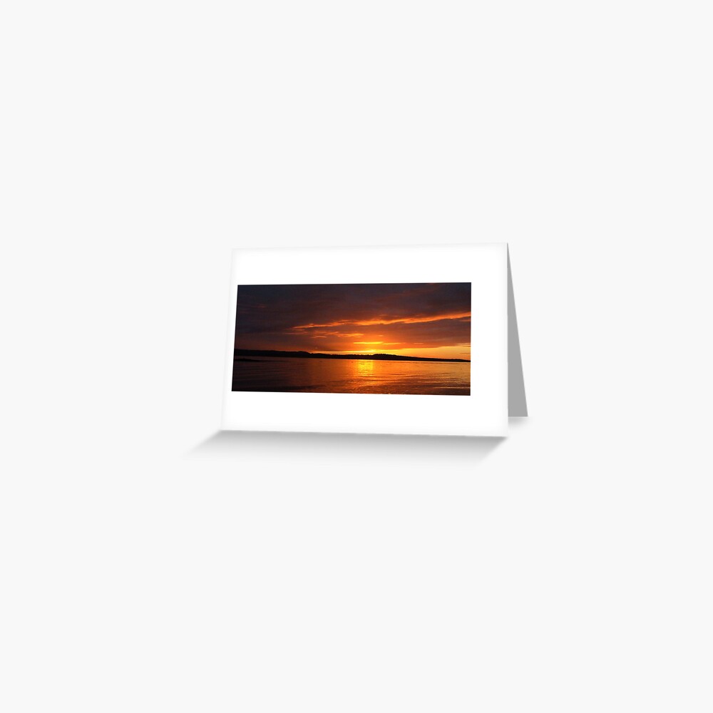 Limekilns Sunset Greeting Card