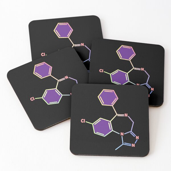 Item preview, Xanax Chemical Structure designed and sold by ScienceCorner.