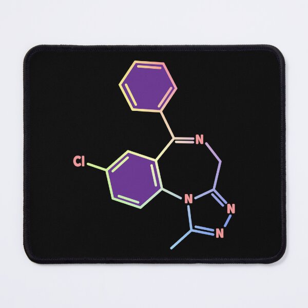 Item preview, Xanax Chemical Structure designed and sold by ScienceCorner.