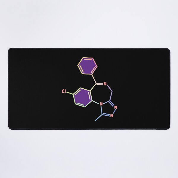 Item preview, Xanax Chemical Structure designed and sold by ScienceCorner.