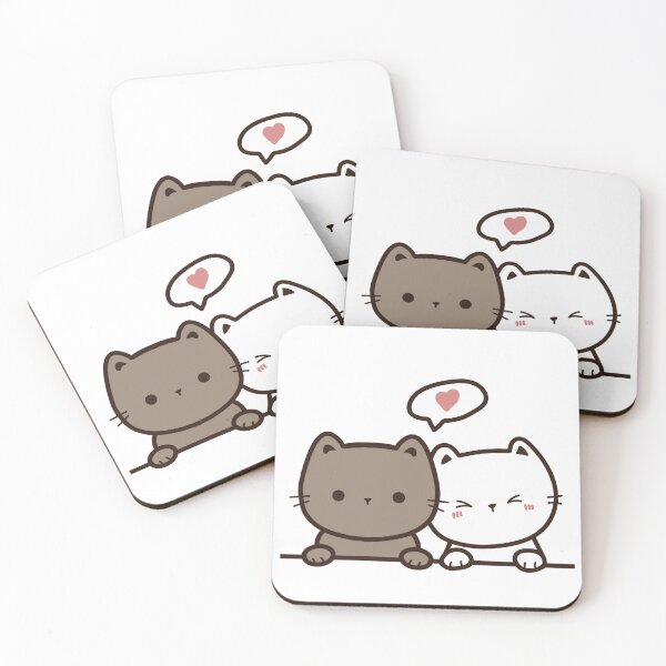Item preview, couple a cat designed and sold by misbahsiro.