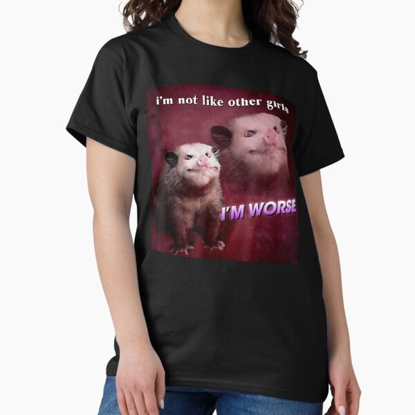 Vista previa del artículo con la obra «No soy como las demás chicas, soy peor. Gráfico divertido de humor sarcástico para adultos. Diseño divertido.», diseñado y vendido por Woops-official.