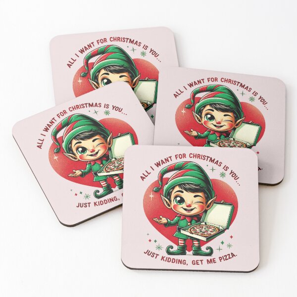 Item preview, All I Want For Christmas Is Pizza designed and sold by ZenEverAI.
