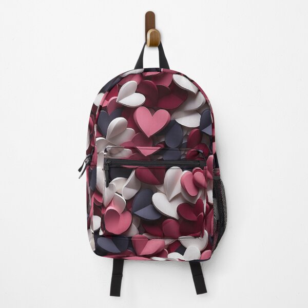 Item preview, Hearts Pattern, Dark 3D designed and sold by purelypatterns.