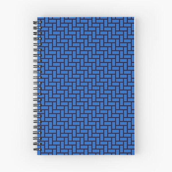 Item preview, Herringbone Pattern, Blue 2D designed and sold by purelypatterns.