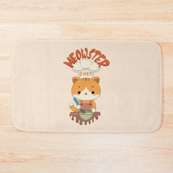 Item preview, Super Cute Cat Chef Illustration with a Master Joke designed and sold by byMariZen.