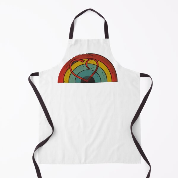 Item preview, AI edited Rainbow loveheart red and green designed and sold by FlossOrFi.