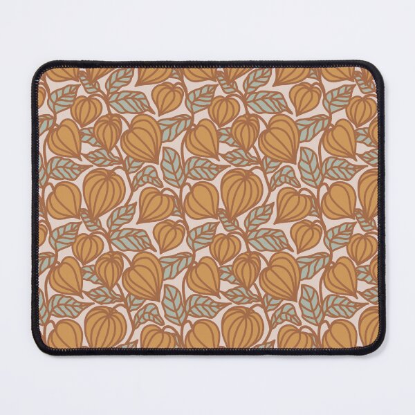 Item preview, Alkekengi Botanical Pattern designed and sold by LaCollineStudio.
