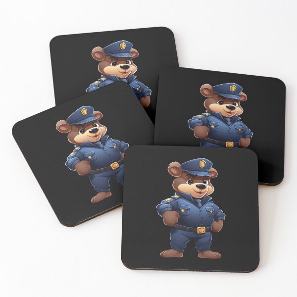 Item preview, Police Bear designed and sold by Soulskier.