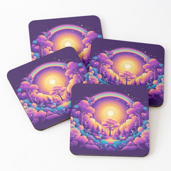 Item preview, Enchanted Amethyst Forest: A Spectrum of Dreams designed and sold by WhimsyRealm.