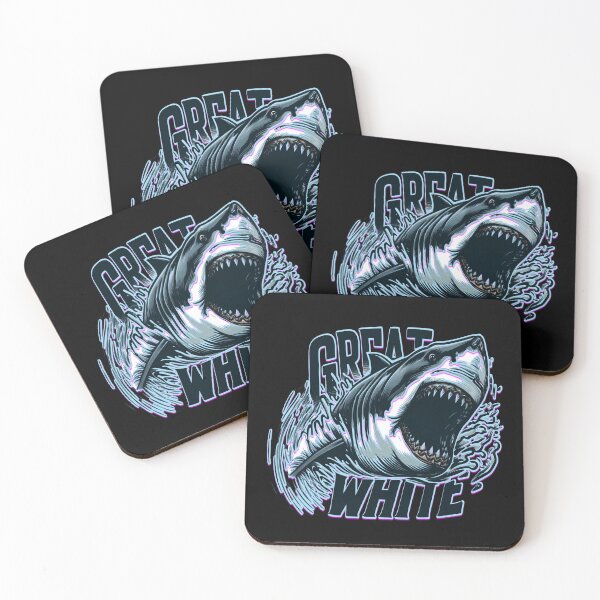 Item preview, Leap of the Great White Fury - Great White Shark designed and sold by MegaDirt.