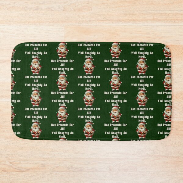 Item preview, Funny Santa's Naughty List Christmas designed and sold by tamdevo1.