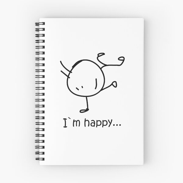Item preview, I`m happy Doodle characteк designed and sold by InstaCreatives.