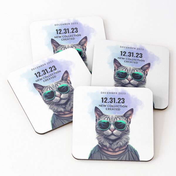 Item preview, Cool Cat December 2023  designed and sold by ALITTLETOWN.
