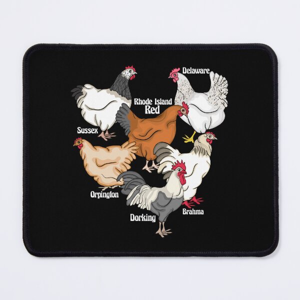 Item preview, Chicken Breeds Chicken Lover Gift Men Chickens designed and sold by DSWShirts.
