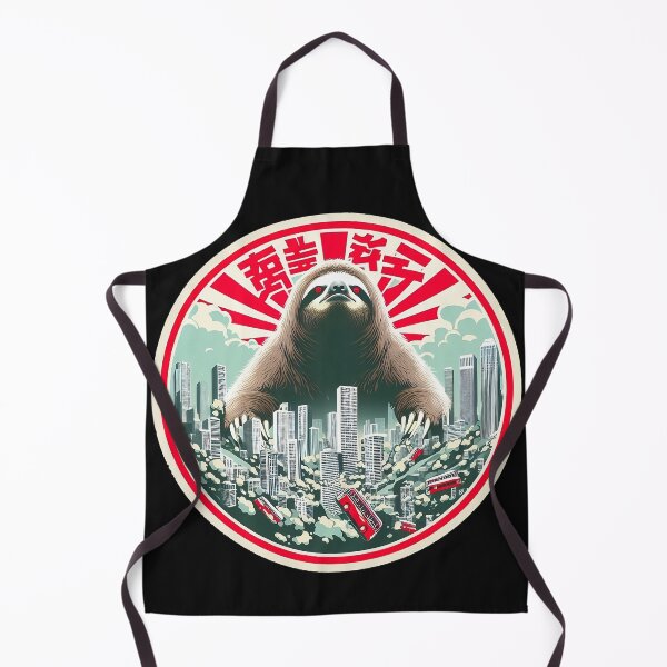 Item preview, Slothzilla in the City designed and sold by QuickSticker.