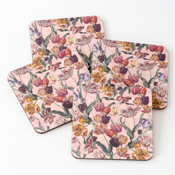 Item preview, Magic Tulips Pattern III designed and sold by Burcu Korkmazyurek.