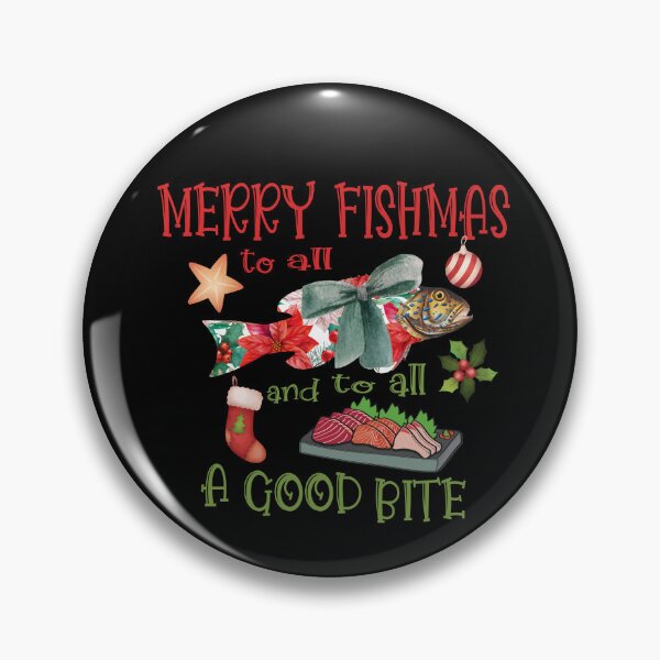 Item preview, Merry fishmas to all and to all a good bite  designed and sold by Colorfulman.