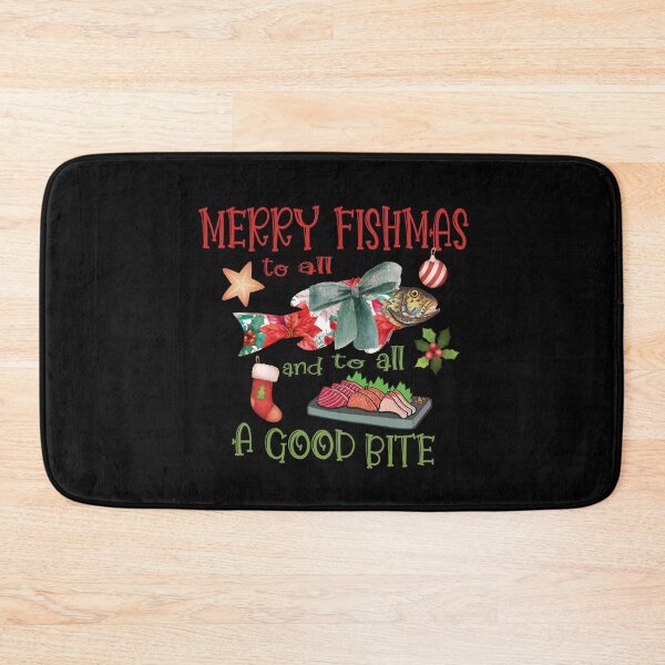 Item preview, Merry fishmas to all and to all a good bite  designed and sold by Colorfulman.