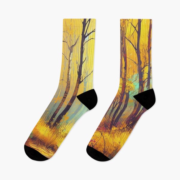 Item preview, Golden Grove: A Kaleidoscope of Nature's Palette designed and sold by WhimsyRealm.