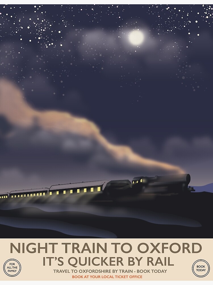 Night train to Oxford by vectorwebstore