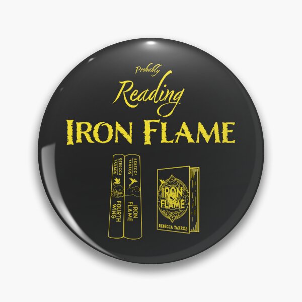 Item preview, Probably Reading Iron Flame Yellow designed and sold by TheFantazyForge.