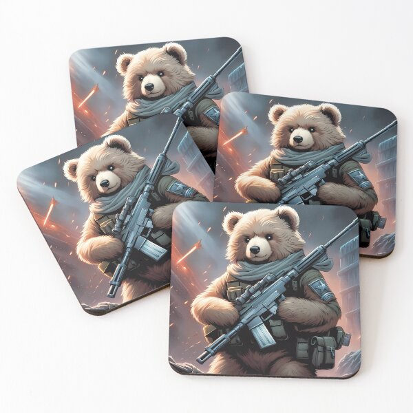 Item preview, Teddy as a soldier designed and sold by Colin Bentham.