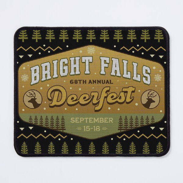 Item preview, Deerfest Bright Falls Ugly Sweater designed and sold by Lagelantee.