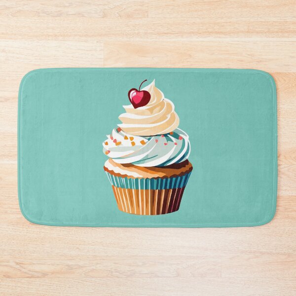 Item preview, Cherry-Topped Cupcake, Sweet Delight designed and sold by CrazySweets.