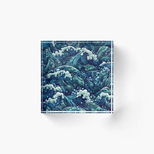 Item preview, Deep sea open water camo designed and sold by ColderDesignLab.