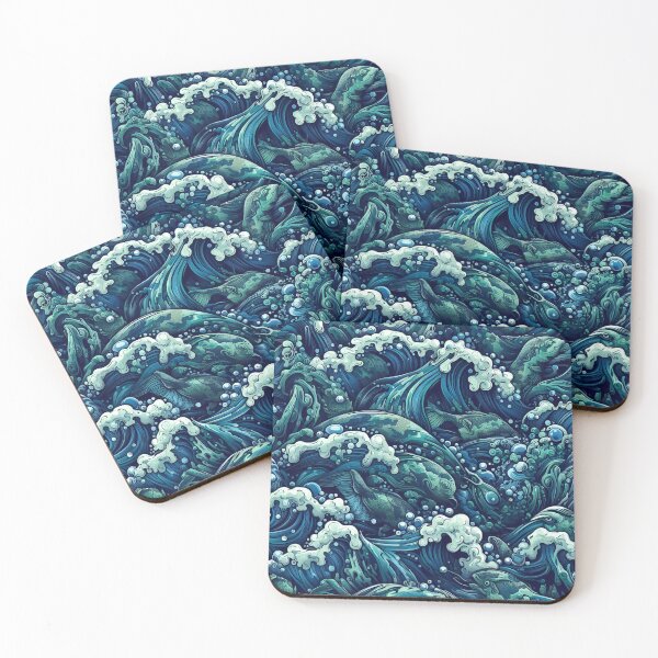 Item preview, Deep sea open water camo designed and sold by ColderDesignLab.