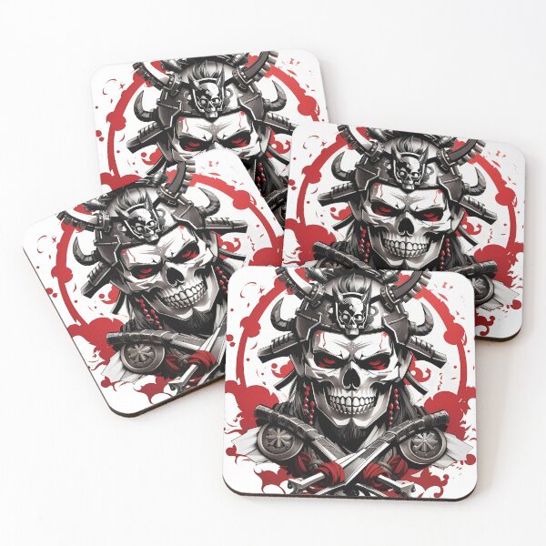 Item preview, samurai head skull designed and sold by wplamkung.
