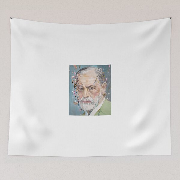 Item preview, SIGMUND FREUD - oil portrait designed and sold by lautir.