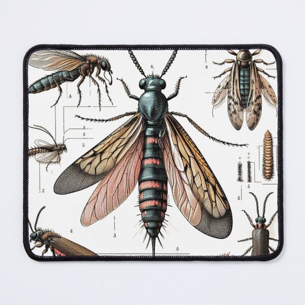 Item preview, WASP / SAWFLY PLATE designed and sold by Myrmarachne.