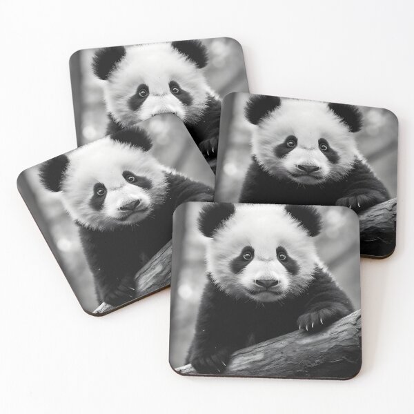 Item preview, Black And White Baby Panda designed and sold by Pati-Design.