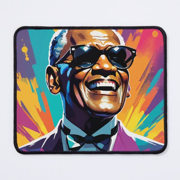 Item preview, Digital Portrait Inspired by Ray on colorful pop art background designed and sold by clon-dot-net.