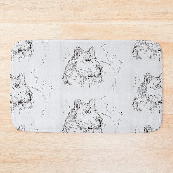 Item preview, Lioness Drawing designed and sold by MikeJory.