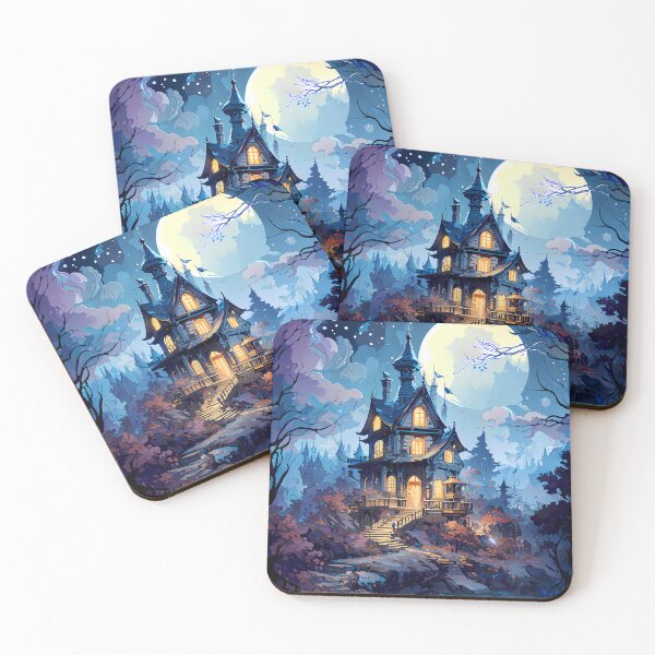Item preview, Haunting of the Full Moon Manor designed and sold by DigitalRevvi.