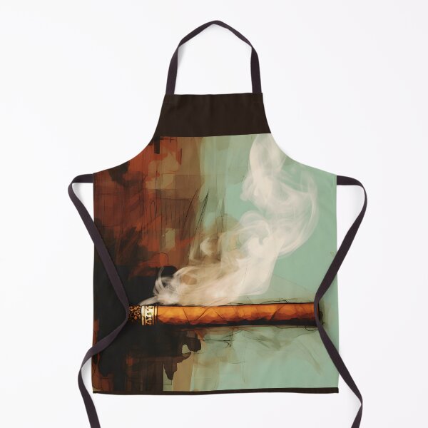 Item preview, Cigar Aficionado's Reverie- An Artistic Ode to the Slow Burn Indulgence of Elegant Smoke designed and sold by OlfactoART Studio.
