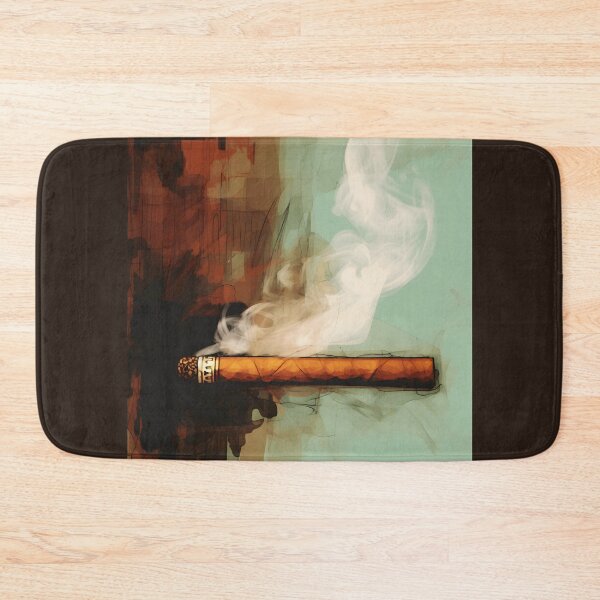 Item preview, Cigar Aficionado's Reverie- An Artistic Ode to the Slow Burn Indulgence of Elegant Smoke designed and sold by OlfactoART Studio.