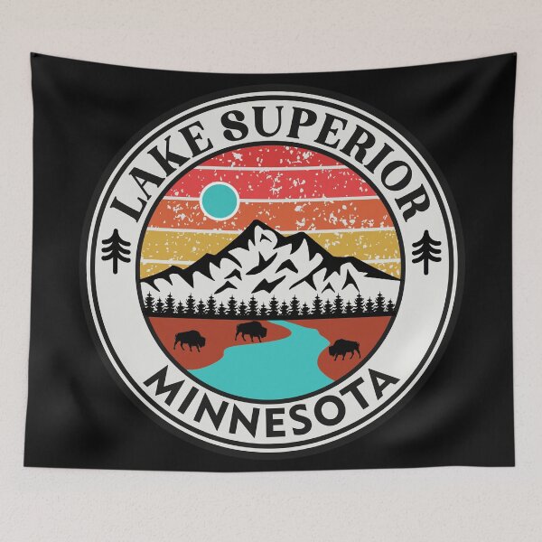 Item preview,  Lake Superior Minnesota-Vintage designed and sold by nature-space.